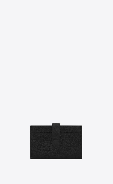 SAINT LAURENT Sac de jour SLG メンズ サック・ド・ジュール カードホルダー(ブラック/グレインレザー) b_V4